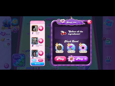 Candy Crush Saga Level 154
