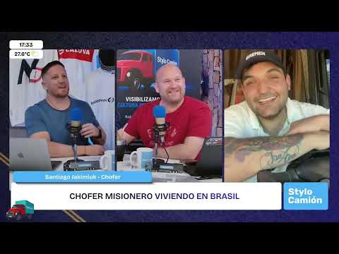 Santiago Jakimiuk chofer nacido en Misiones de São Borja, estado Río Grande do Sul, Brasil.