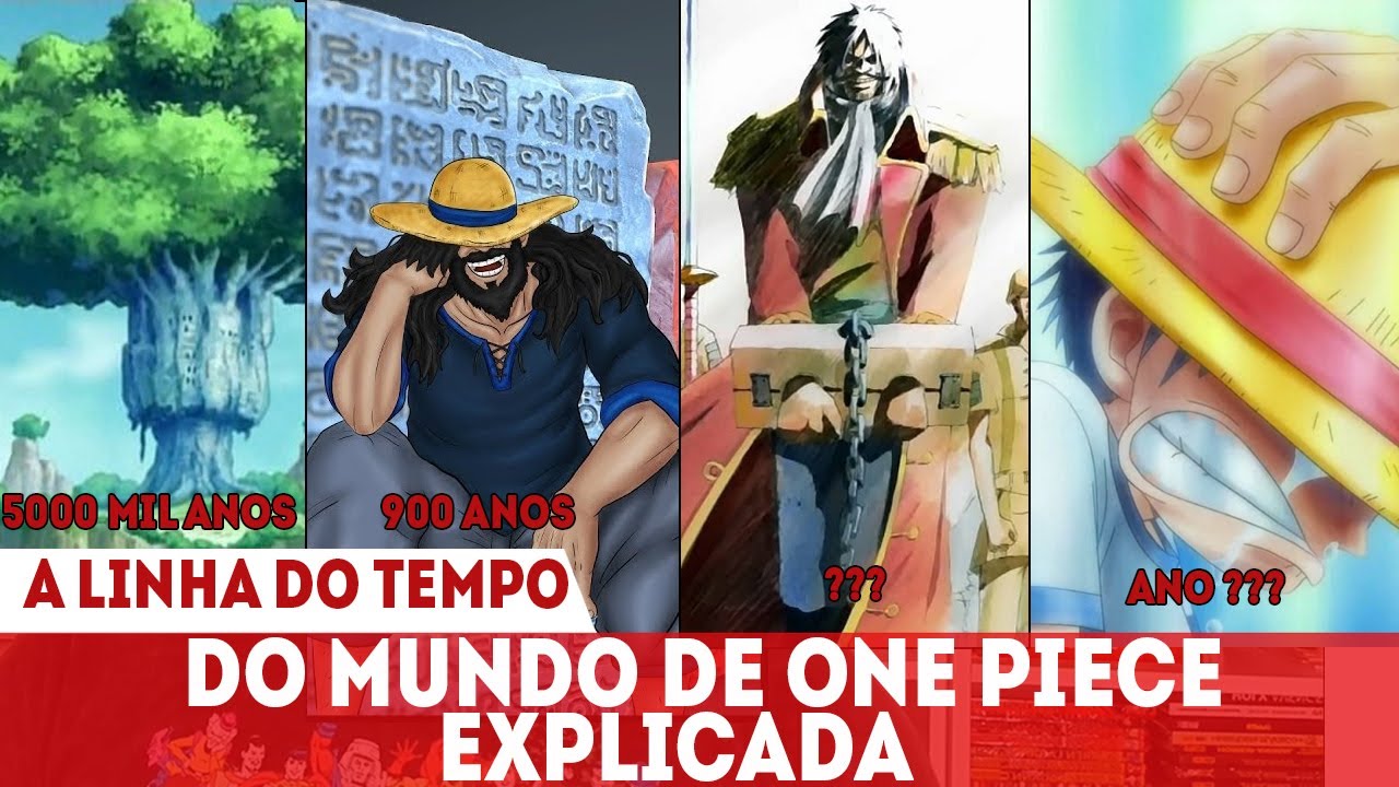 A LINHA TEMPORAL DE ONE PIECE EXPLICADA-OS 5000 MIL ANOS DE HISTÓRIA E CADA ACONTECIMENTO IMPORTANTE