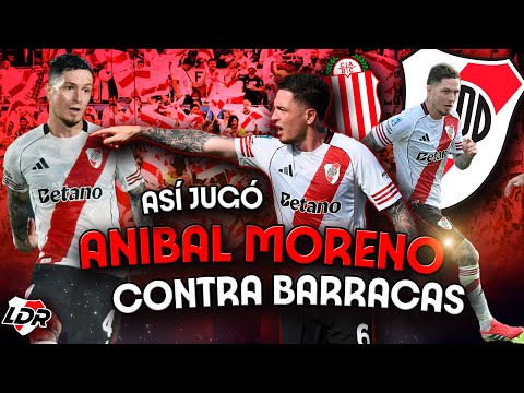 This is how Aníbal Moreno played ⚽⚔️ Against Barracas Central 👏 River 1-0 Barracas #riverplate