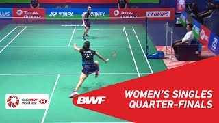 Download lagu QF | WS | TAI Tzu Ying (TPE) [1] vs Saina NEHWAL (IND) | BWF 2018 mp3