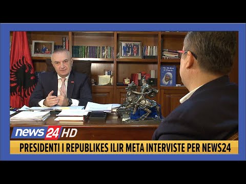 Presidenti Ilir Meta intervistë ekskluzive për News24: E kam kryer testin për koronavirus...
