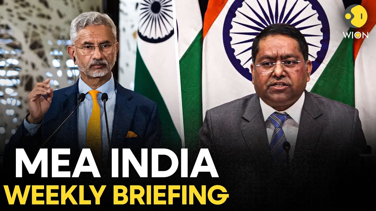 MEA Briefing LIVE: Weekly Media Briefing by India’s Ministry of External Affairs Spokesperson | WION