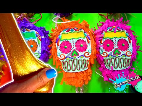NO elijas la calaverita piñata incorrecta para hacer slime - Supermanualidades