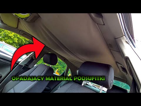 Opadająca podsufitka A4B6. Zrób to SAM