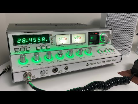 R3EV Larry in Russia Cobra 2000 Supersnake wire dipole listening 10 meters SSB from UK CB Radio