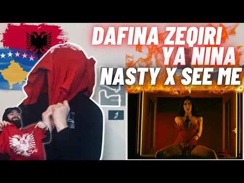 TeddyGrey Reacts to 🇦🇱🇽🇰 Dafina Zeqiri ft YA NINA - NASTY x SEE ME | FIRST REACTION