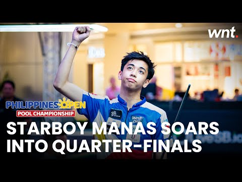 MANAS SOARS INTO THE QUARTER-FINALS | 2025 Philippines Open Pool Championship