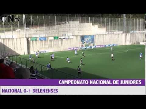 Juniores derrotados pelo belenenses