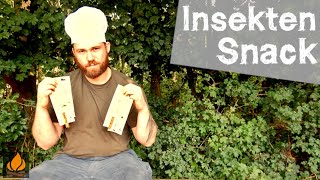 Insekten Snack - Einfach mal Insekten essen | Outdoor Gourmet #1(Snack Insects)