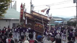 preview picture of video '2014年河内長野だんじり祭西代地区宮入　原支部'