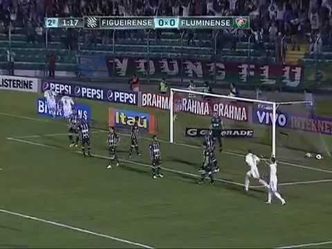 Figueirense 2 X 2 Fluminense - 21ª rodada do Campeonato Brasileiro 2012