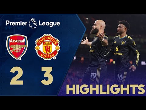 Arsenal 2-3 Manchester United | Premier League 25/26 Highlights