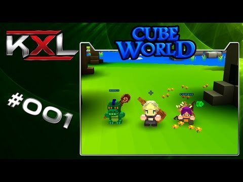 Let's Play - Cube World #001 [German][HD+] - All beginnings are difficult