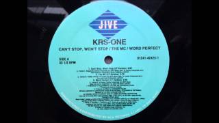 KRS-one - Can&#39;t Stop Won&#39;t Stop