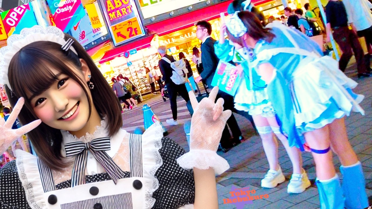Let's go to Ikebukuro, Tokyo 🐶💖 4K Nonstop 1 Hour