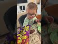 Lil NuNu tries Taki… #shorts28 - 4KidsCallMeDad Lil NuNu tries Taki… #shorts28
