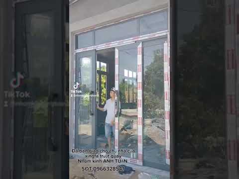 Cửa nhôm xingfa tại Tiền Giang - Nhôm Kính Anh Tuấn - 0966328541