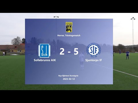 230212 Sollebrunns AIK - Sjuntorps IF, Höjdpunkter
