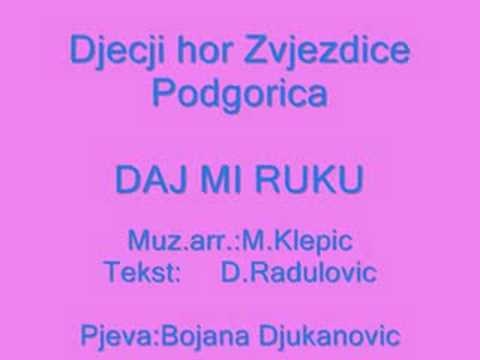 Daj mi ruku - hor Zvjezdice - Podgorica; dječija muzika