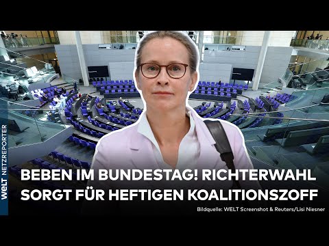 KOALITIONSKRISE: Union sorgt für Beben im Bundestag! Spielt die CDU auf Zeit bei der Richterwahl?