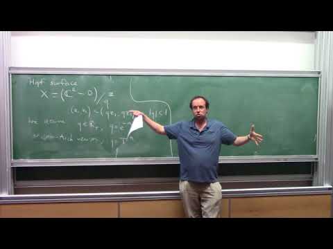 D.Auroux, IHES, July 4, 2018 - "Non-Kahler mirror symmetry: the Hopf surface"