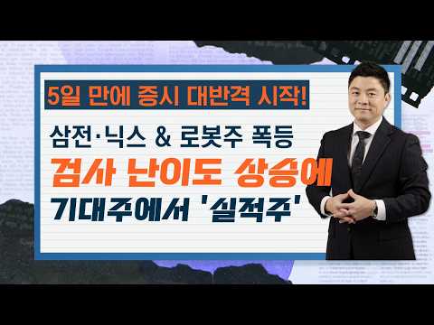 한국형 공포지수 반년만에 최저... '삼전닉스' 동반 매수 영상 썸네일