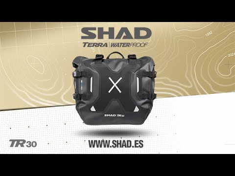 TR30 , SHAD’s new waterproof adventure saddlebags