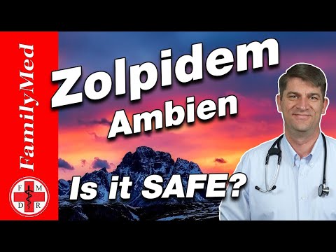 ZOLPIDEM | AMBIEN - Side Effects and IS IT SAFE?