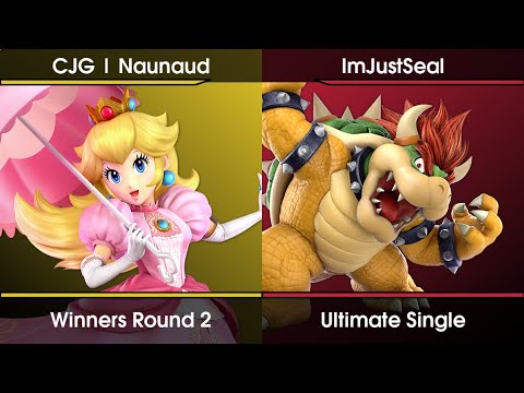 Ultima Arena #13 Winners Round 2 - Naunaud (Peach) Vs. ImJustSeal (Bowser) SSBU Ultimate Tournament