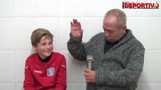 Vídeo entrevista con Pedro Verdeyen, jugador del equipo Alevín A del CF Foietes Benidorm