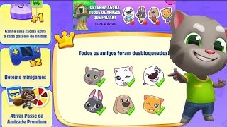 Download lagu My Talking Tom Friends vip monthly subscription activated  All friends unlocked Gameplay Android ios mp3