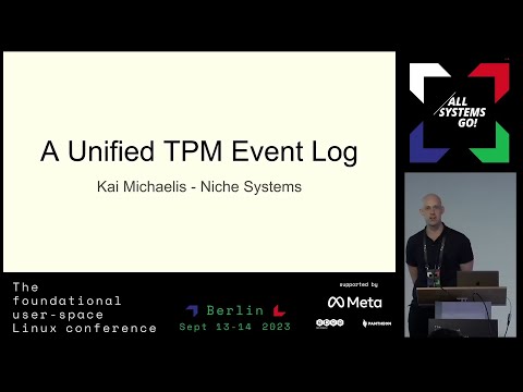 An Unified TPM Event Log for Linux
