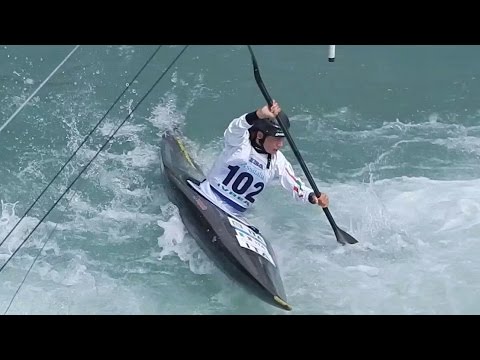 Semifinale K1 Kayak women international - ICF World Ranking Slalom Ivrea 2014
