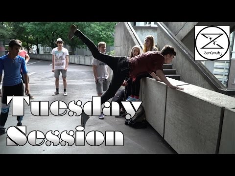 Parkour Outdoor Session Dienstags 28. Juni 2016 Training - Team ZeroGravity