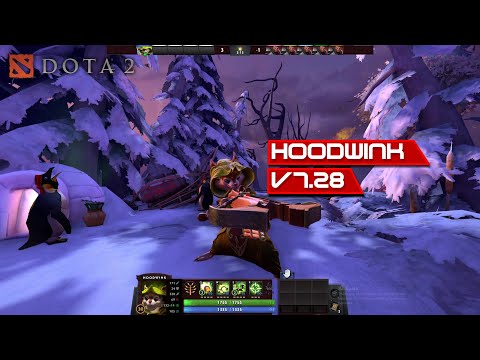 New Hero! Hoodwink-  Dota 2  - 7.28 gameplay patch