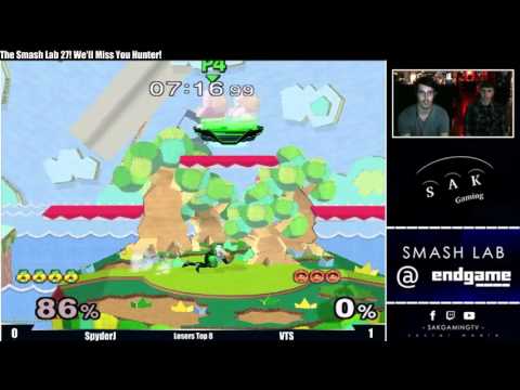 SL27 Losers Top 8 - SpyderJ (Sheik) vs VTS (Ice Climbers)