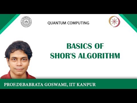 Basics of Shor's Algorithm