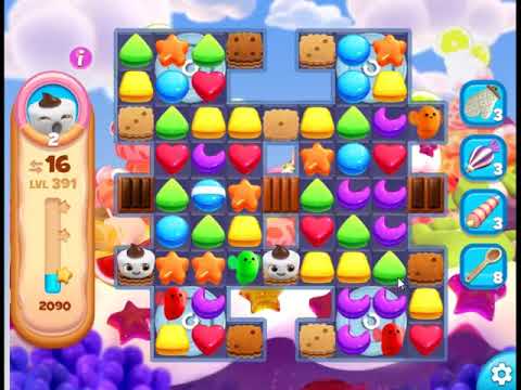 Cookie Jam Blast Level 391 - NO BOOSTERS 🍪 | SKILLGAMING ✔️