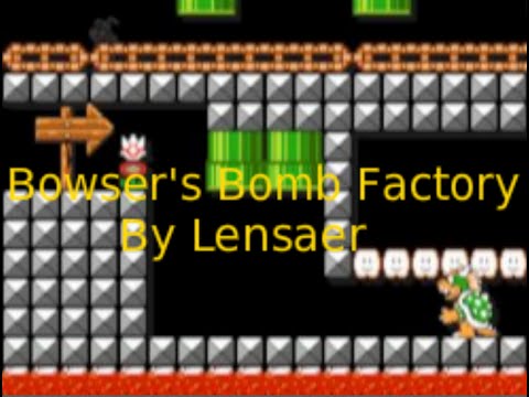 Super Mario Maker Bowser's Bomb Factory