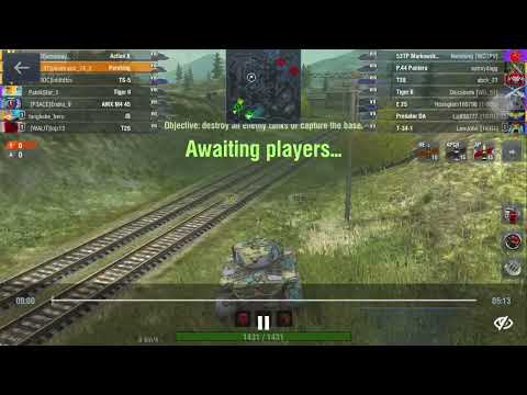 WoT Blitz M26 Pershing easy mastery Canal