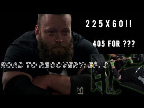 ROAD TO RECOVERY: EP. 3 - 405 LB BENCH FOR SETS + 225 for 60 REPS!!