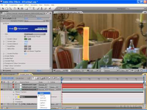Kurs After Effects II.  86.  Projekt Śledzenie ruchu   rotoskopia
