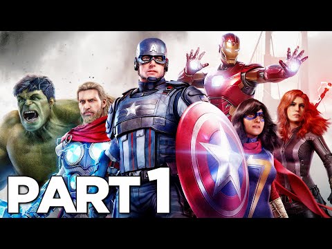 MARVEL'S AVENGERS Walkthrough Gameplay Part 1 - INTRO (2020 GAME)