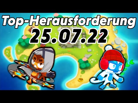 Top-Herausforderung 25.07.2022 - Lotusinsel [#BloonsTD6]