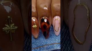Tortoise shell tutorial! #nailart