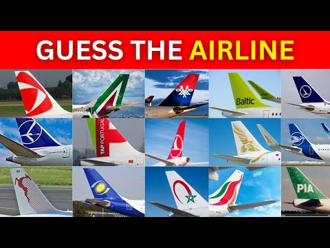 Guess the Airline name ✈️🚁 | 100 Airline Quiz