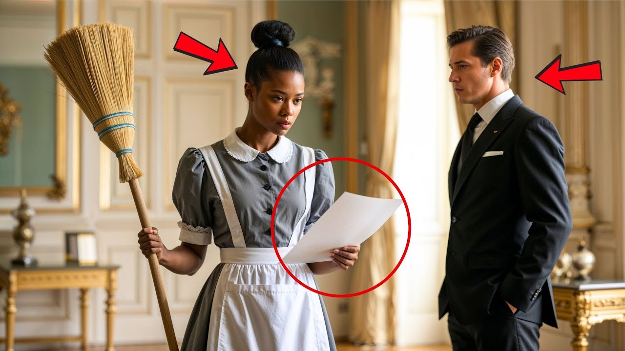 "So, you think you're smart? Then translate!" — The CEO laughed at the black cleaning lady — but ...