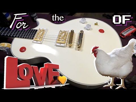 The Steve Vai Signature Buckethead Les Paul? | Working on Guitar Projects with Trogly