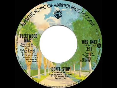 1977 HITS ARCHIVE: Don’t Stop - Fleetwood Mac (a #1 record--stereo 45)